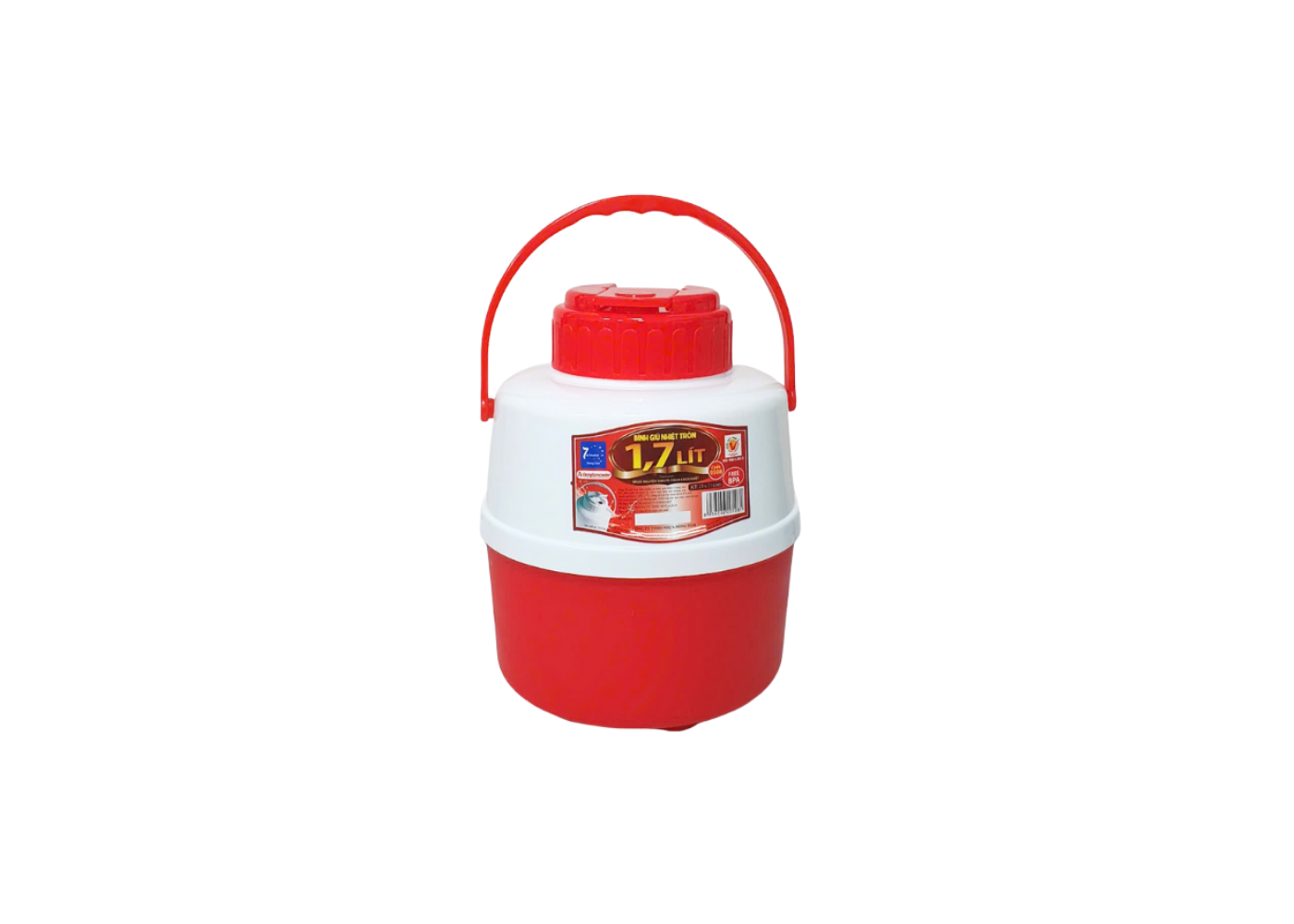 Bình nhiệt 1,7 lít tròn Đồng Tâm 0508